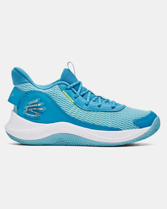 Unisex Curry 3Z7 Basketball Shoes in Blue image number 0